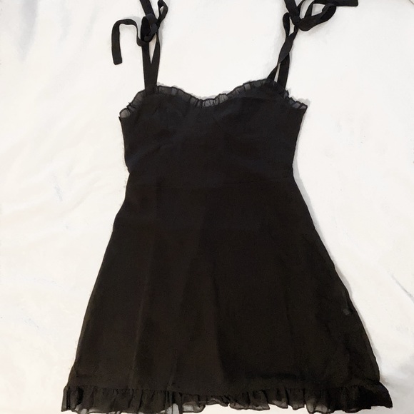 Black Vintage Dress - Picture 5 of 8